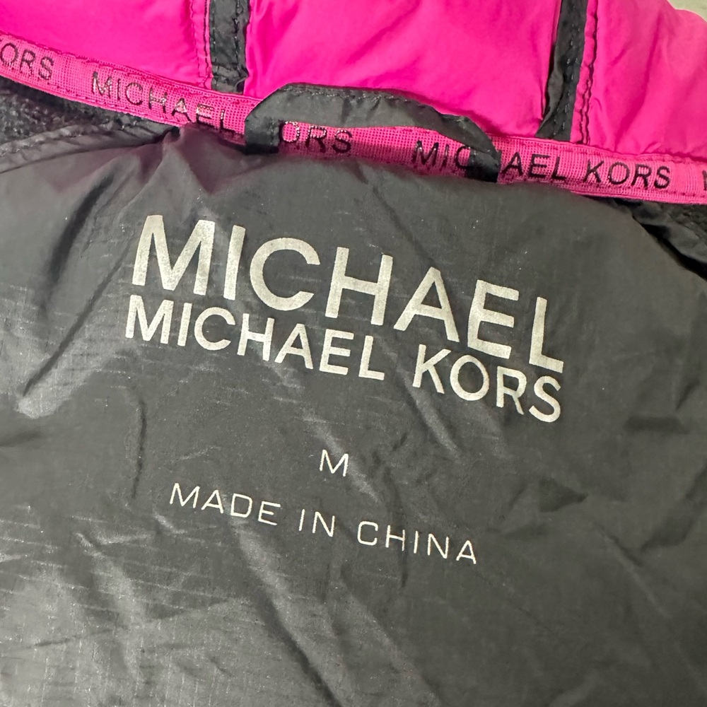 MICHAEL michael kors black and pink jacket size M - Picture 6 of 7